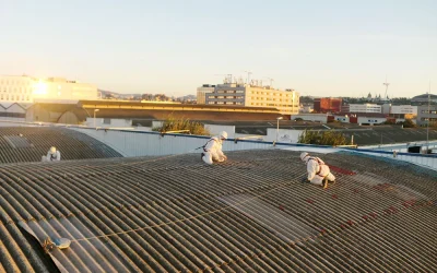 Historia del uso del amianto en la construcción